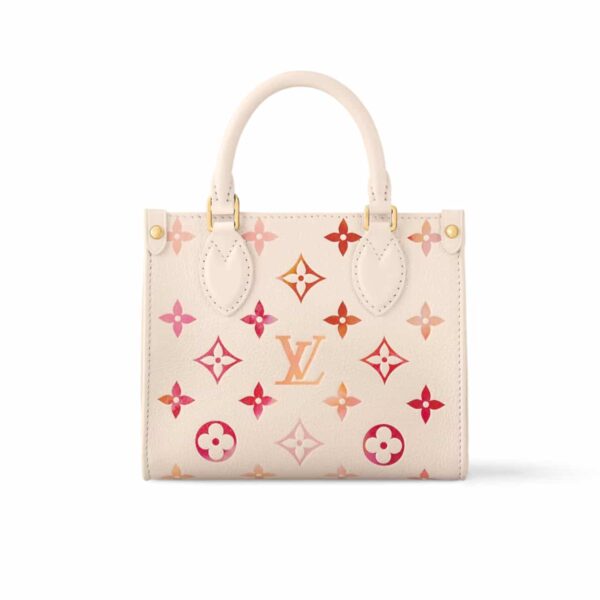 Louis Vuitton Onthego Bb Bag Monogram Empreinte Sunrise Aquarelle 20Cm M47115
