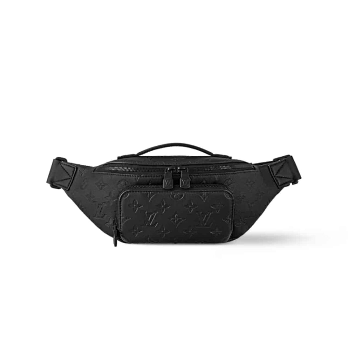 Louis Vuitton Rush Bumbag Monogram Shadow Calfskin Leather Black 31Cm M47058 - Image 1