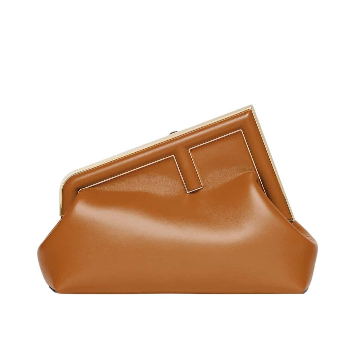 Fendi First Small Nappa Leather Bag Brown 23Cm 8Bp129Abvef0Nyj - Image 1