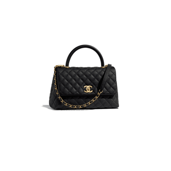Chanel Medium Coco Flap Bag With Top Handle 26Cm