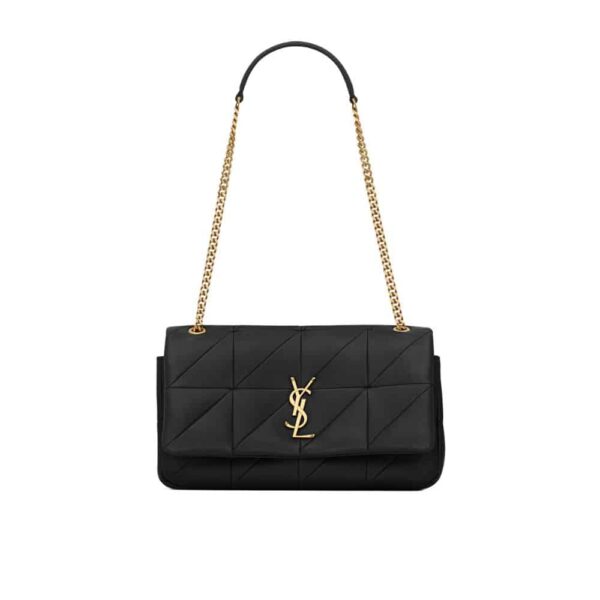 Saint Laurent Jamie Medium In Lambskin Black 26Cm 515821Cop671000