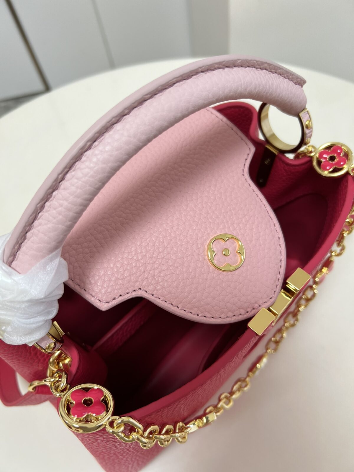 Louis Vuitton Capucines Mm Red M43935 - Image 7
