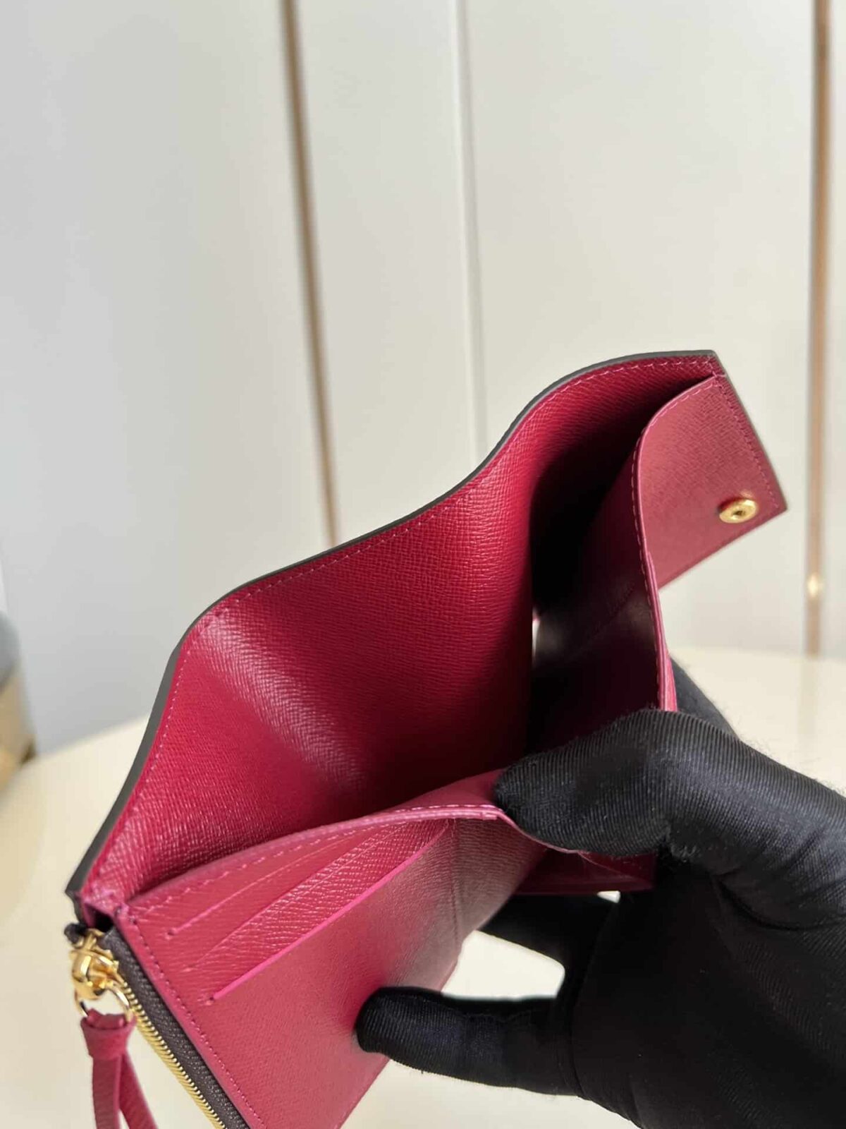 Louis Vuitton Victorine Wallet Fuchsia Pink 12Cm M41938 - Image 7