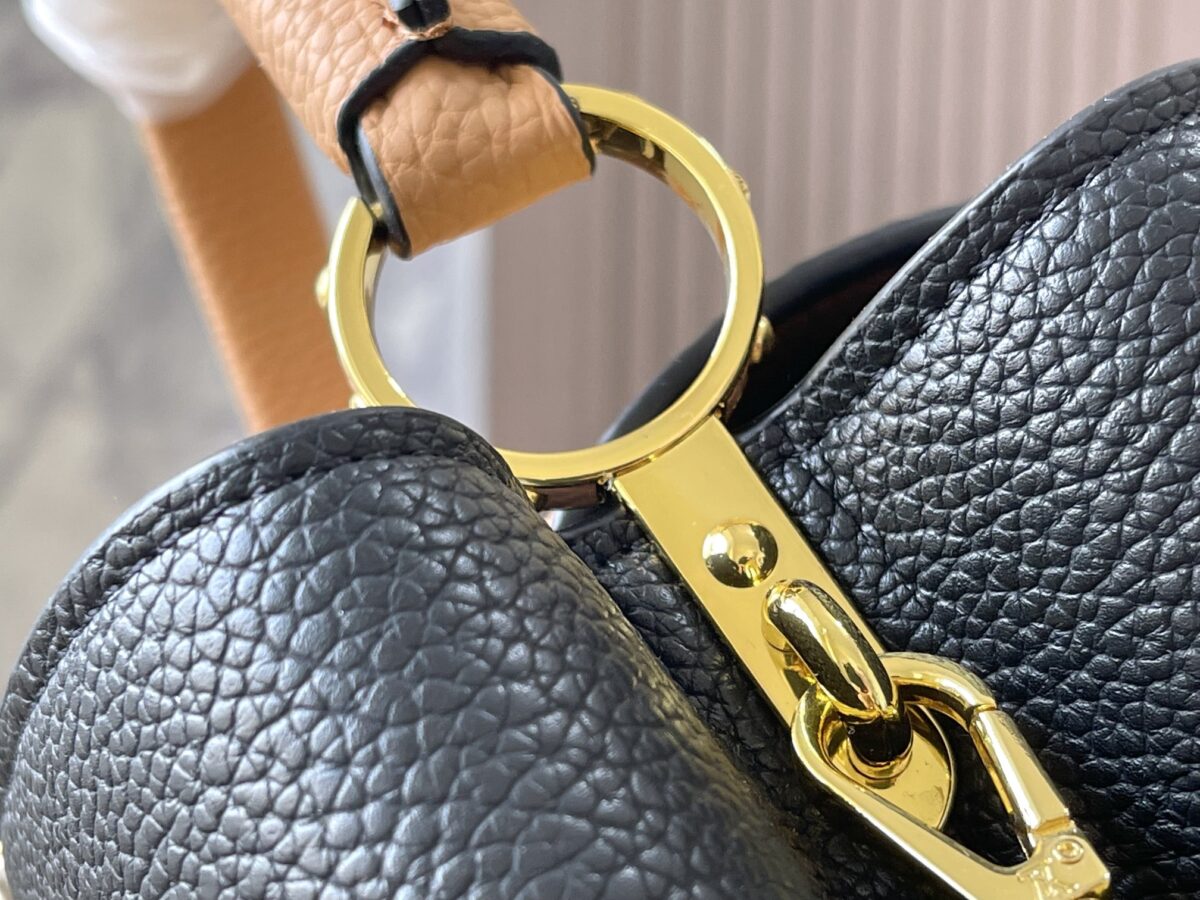Louis Vuitton Capucines Mm Black 32Cm M59466 - Image 7