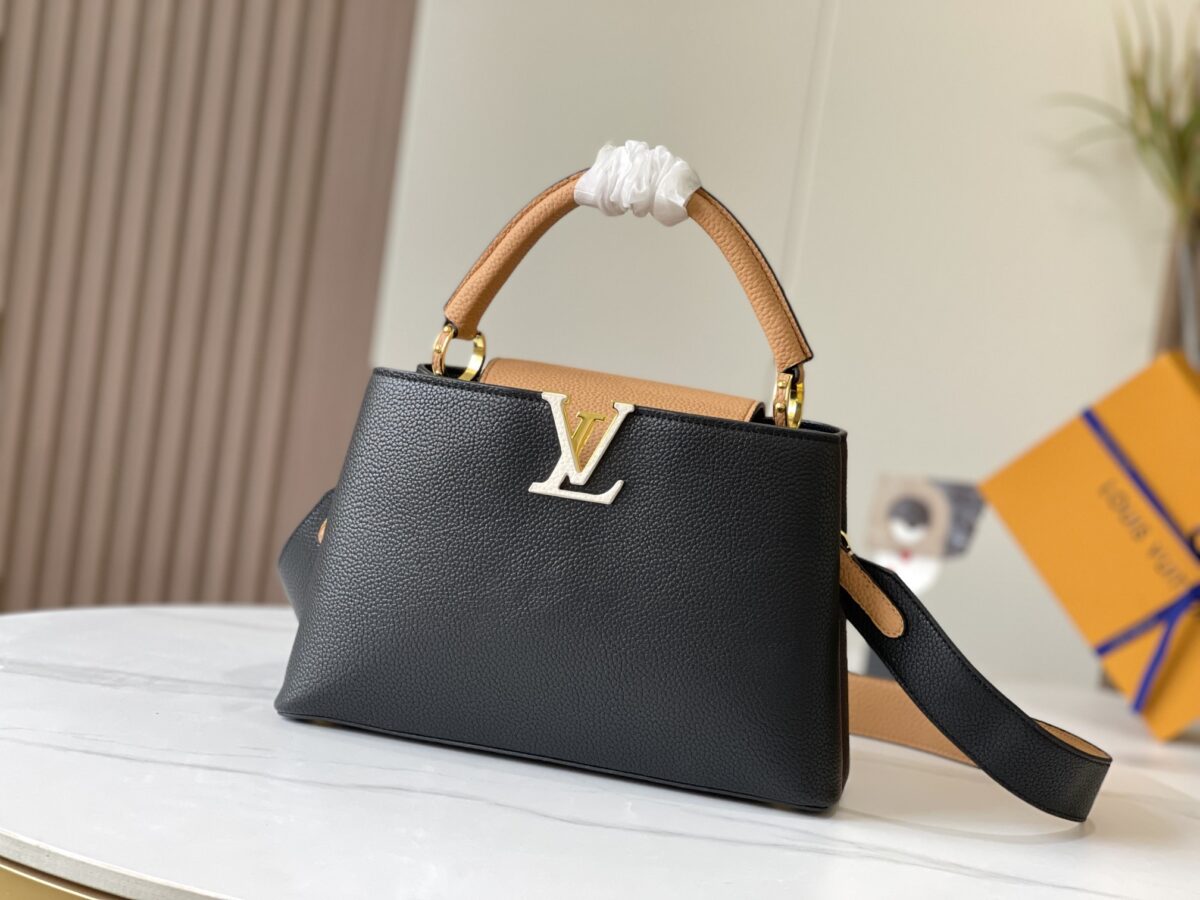 Louis Vuitton Capucines Mm Black 32Cm M59466 - Image 2