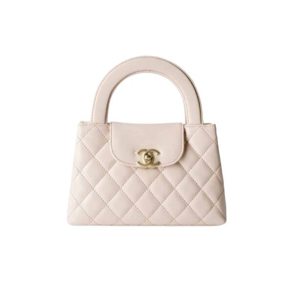 Chanel Small Kelly Shopper With Gold Hardware White 19Cm