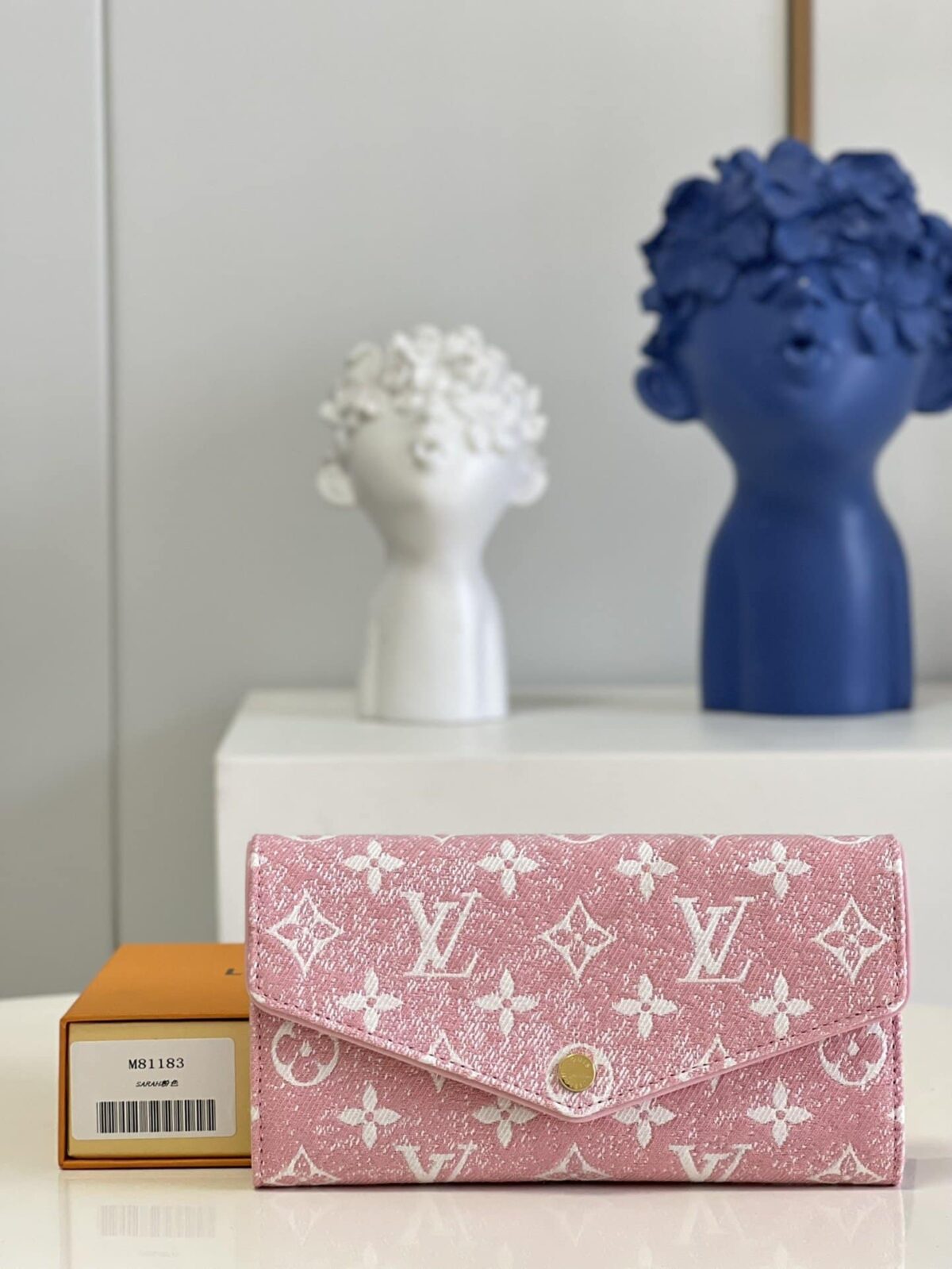 Louis Vuitton Sarah Wallet Rose Pink M81183 - Image 1