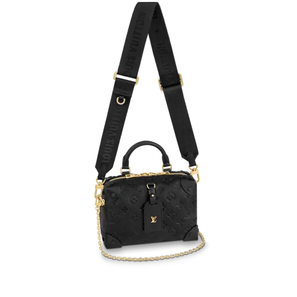Louis Vuitton Petite Malle Souple 20Cm Black M45393