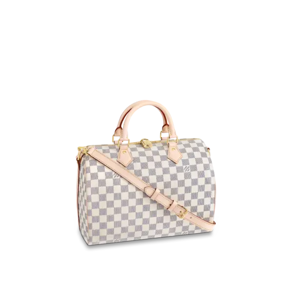 Louis Vuitton Speedy Bandoulière 30 Damier Azur N41373