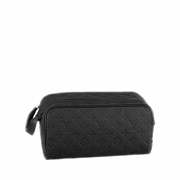 Louis Vuitton Dopp Kit Monogram Black 27Cm