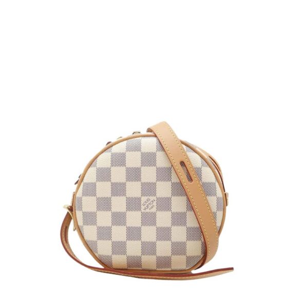 Louis Vuitton Boite Chapeau Souple Bag Damier Azur 17Cm