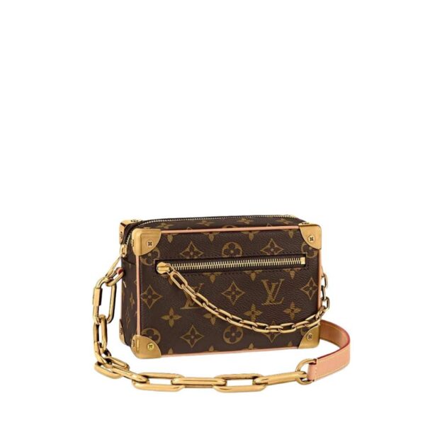 Louis Vuitton Soft Trunk Monogram Brown 18Cm