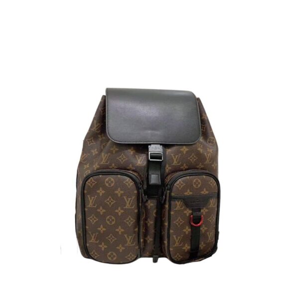 Louis Vuitton Backpack With Double Pocket Monogram Brown 41Cm