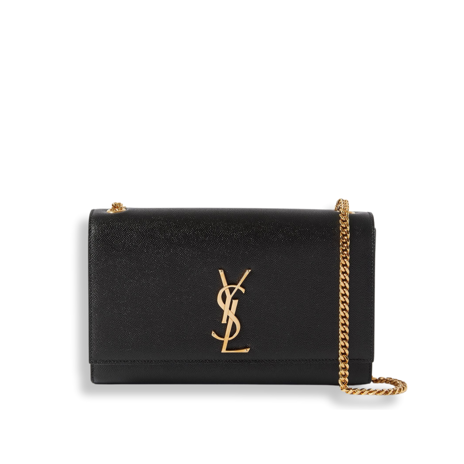 Kate Bag In Black Textured Leather